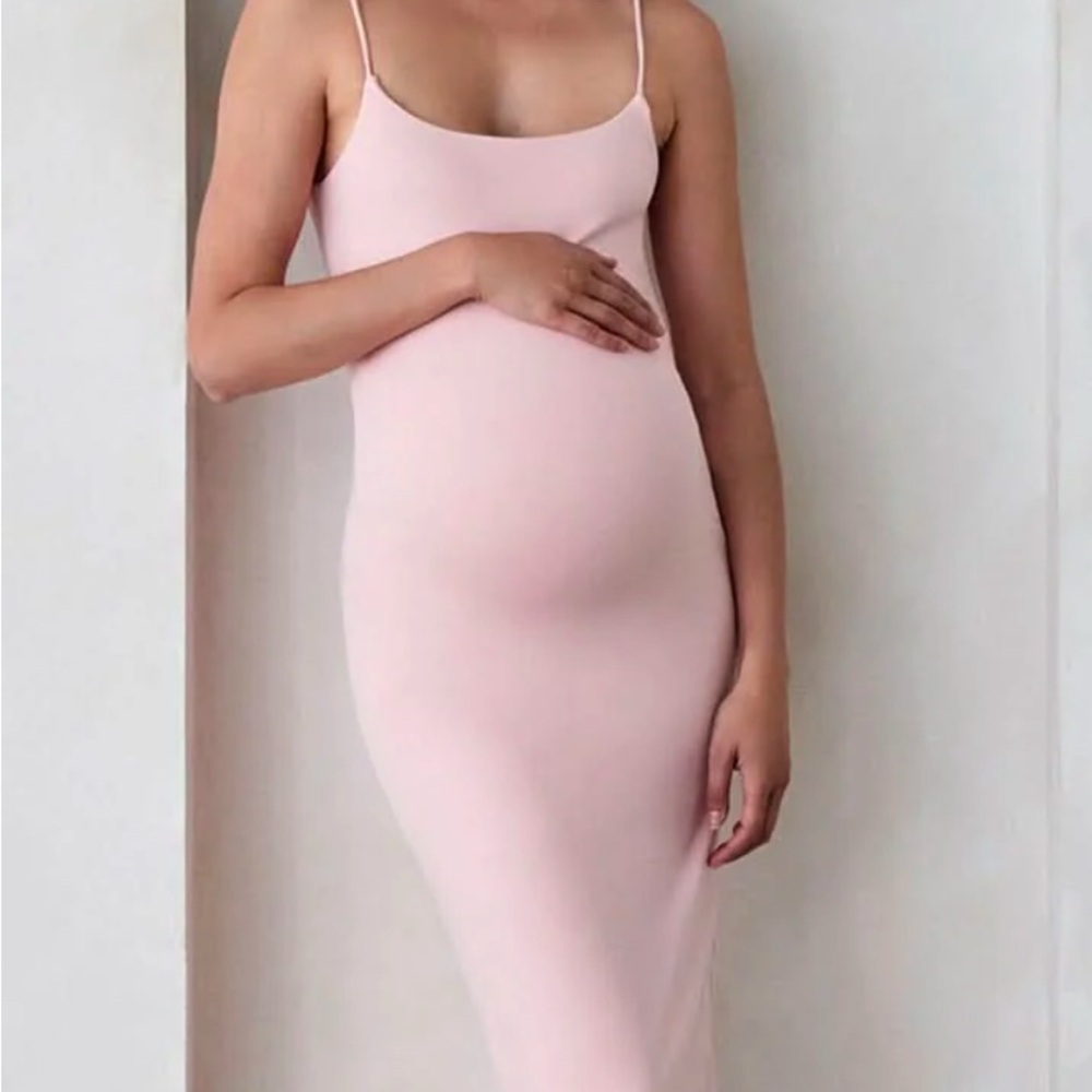 NWT Pink Bumpsuit The Brigitte Maternity Dress